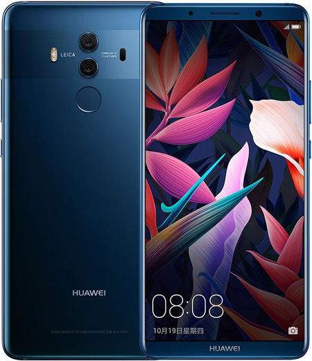 Huawei Mate 10 Pro Cell Phone Blue 64GB 6-Inch Brand New Original