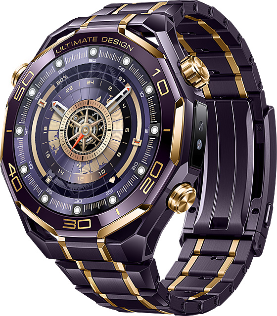 Huawei Watch Ultimate Design Purple Gold