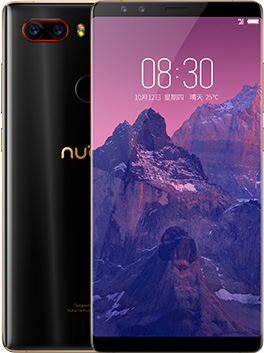 Nubia Z17S Cell Phone Black Gold 64GB ROM 6GB RAM 5.73-Inch Brand New Original