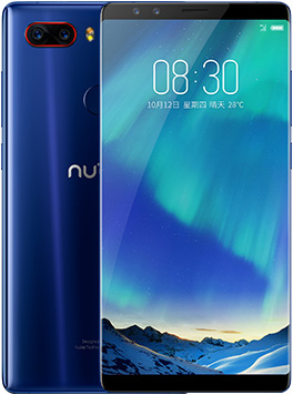 Nubia Z17S Cell Phone Blue 128GB ROM 8GB RAM 5.73-Inch Brand New Original