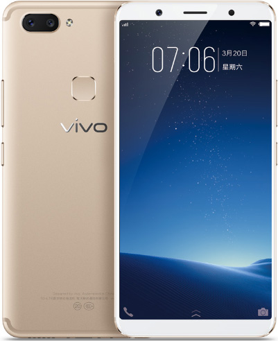 BBK VIVO X20 Cell Phone Gold 128GB 6.01-Inch Brand New Original