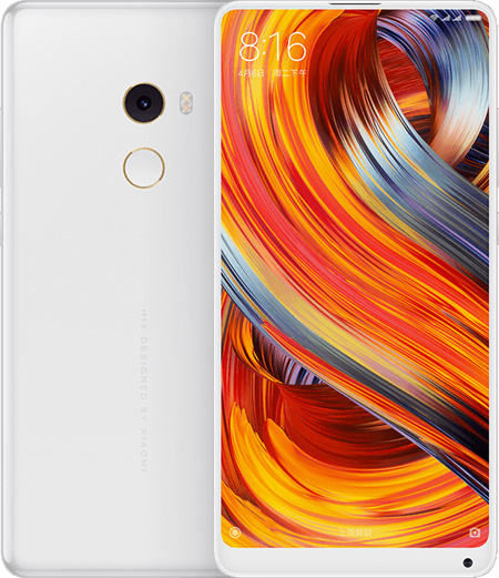 Xiaomi MIX 2 Cell Phone White High End Edition 128GB 5.99-Inch Brand New Original